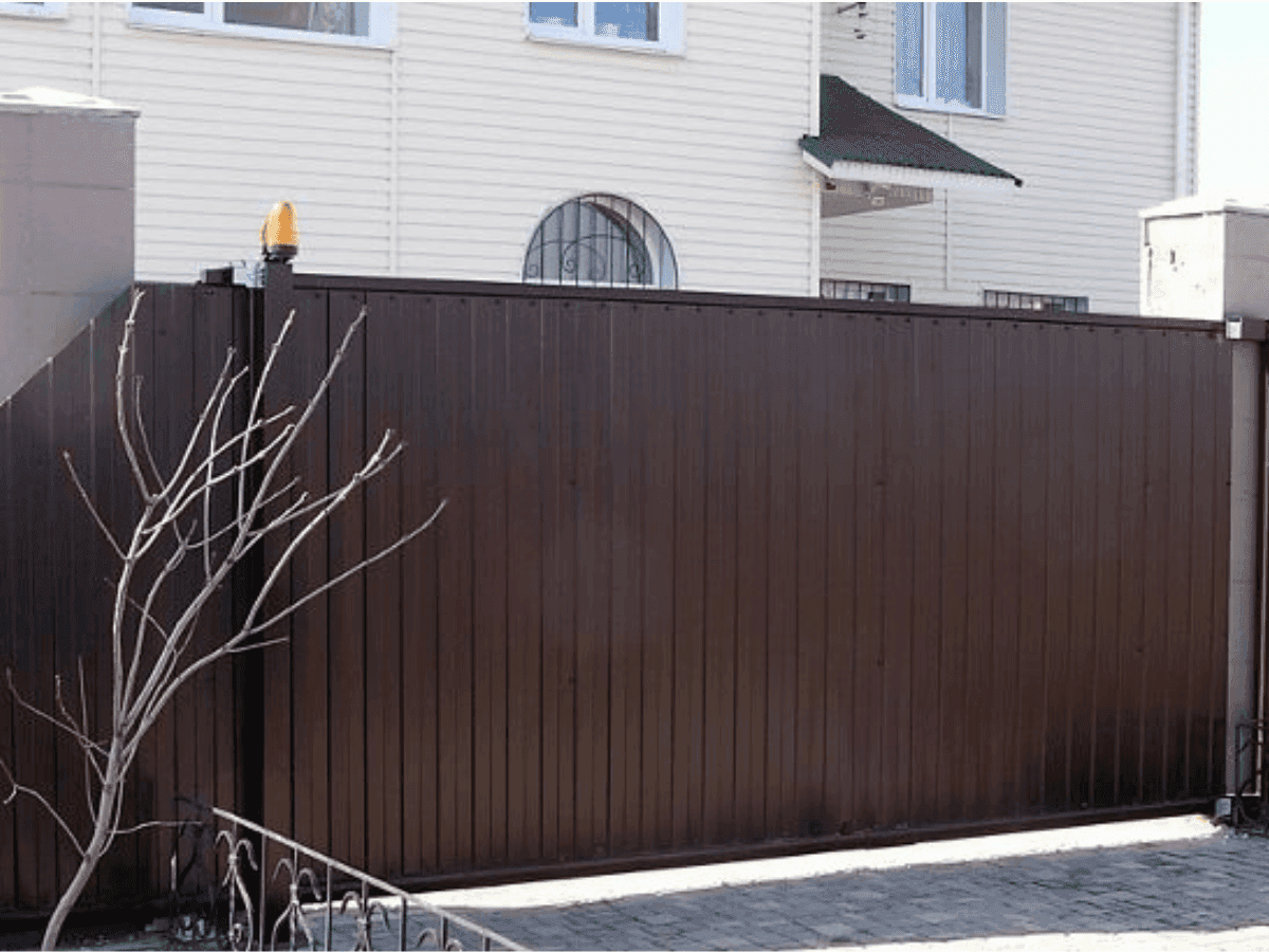 Откатные ворота СОВА